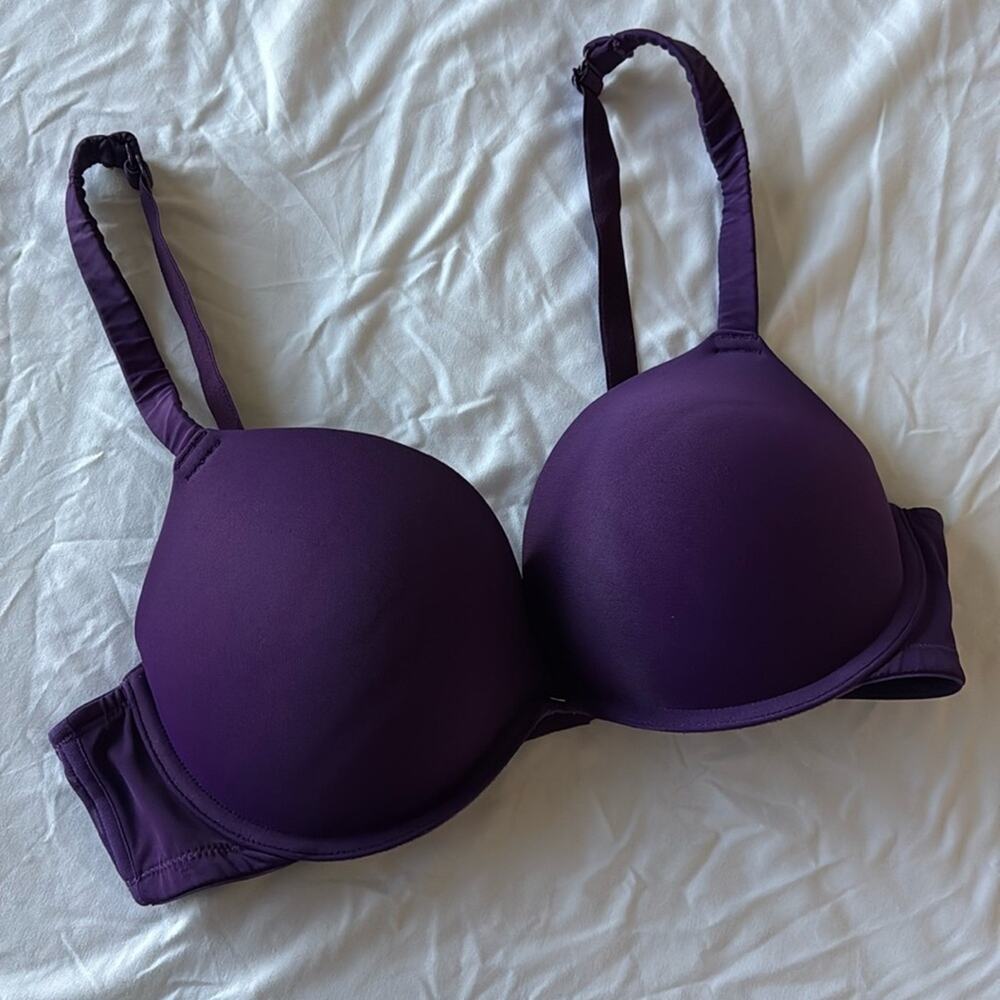 Fashion bug purple bra mesh size 36C